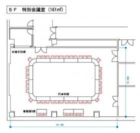 口の字(40席) 口の字(40席)